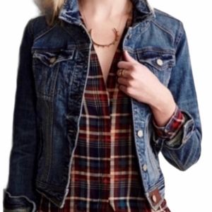 Anthropologie Pilcro & the Letterpress Jean Jacket